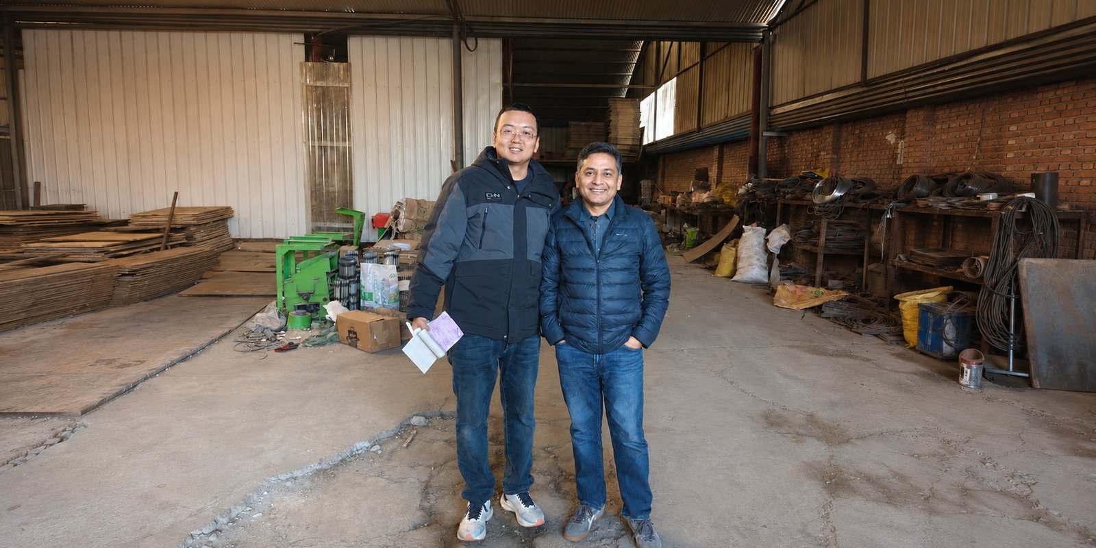 Customer from Indonesia visited GoldenGain factory