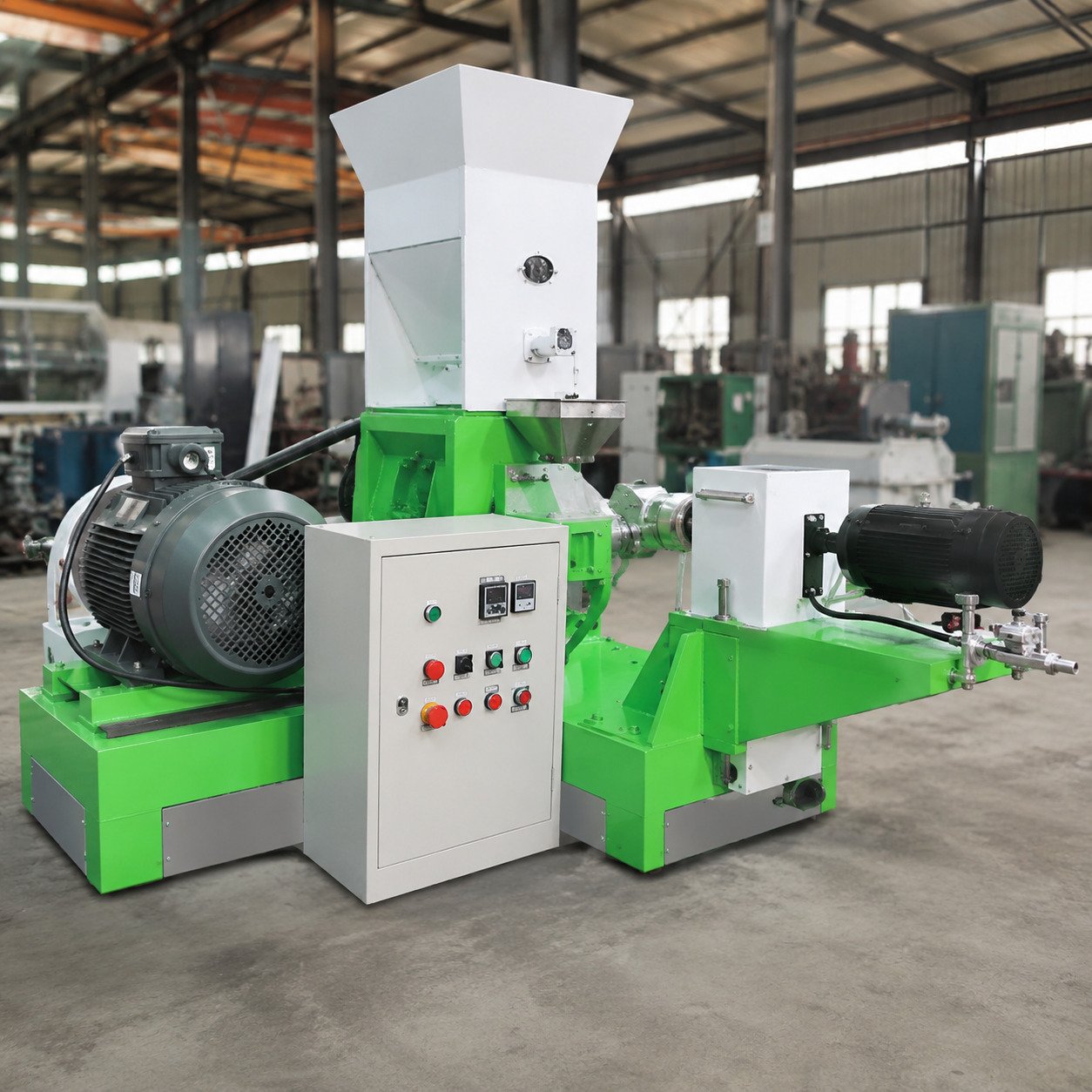 Floating Fish Feed Pellet Machine for Aquaculture Fish Farm Feed Production Equipment
