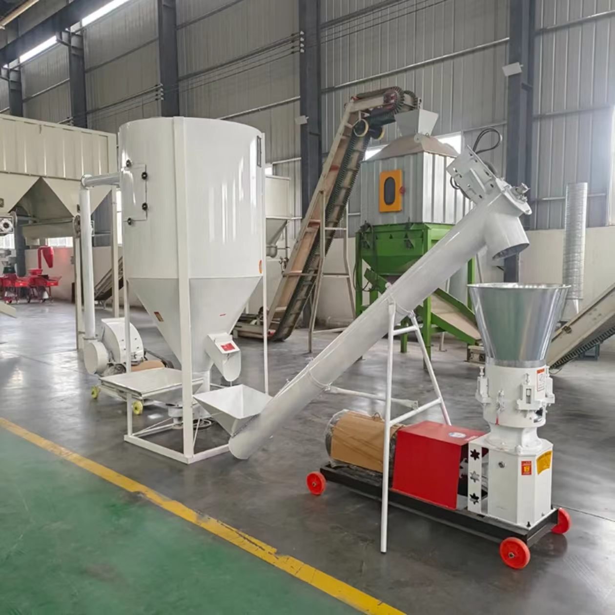 Feed pellet production line cost